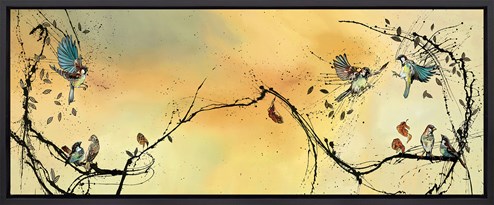 Taking Flight by Kay Davenport - Framed Box Canvas
